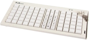 POS клавиатура программируемая POScenter S77A, белая