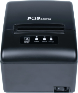 Принтер чеков Poscenter RP-100W (80мм, 260 мм/сек, автоотрез, RS232+USB+LAN+wifi) черный