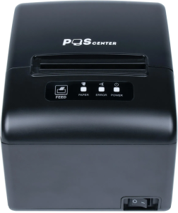 Принтер чеков Poscenter RP-100 USE (80мм, 260 мм/сек, автоотрез, RS232+USB+LAN) черный