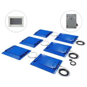 Весы автомобильные подкладные ИСТОК-60-6П/20 кг (до 20 тонн/ось; 6 платф. 0,75 х 0,55 м), МВ110 (шкаф)