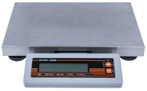 Весы фасовочные ШТРИХ-СЛИМ 200М 6-1,2 ДП1 Ю (POS2) интерфейс USB (размер платформы 300х200х50)