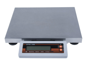 Весы фасовочные ШТРИХ-СЛИМ 300М 6-1,2 ДП1 Ю (POS2) интерфейс USB (размер платформы 325х275х55