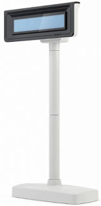 Дисплей покупателя ШТРИХ-Т D3 (USB, LCD 2x20) белый, темно серая рамка