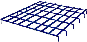 Полка для Ролл К 1 RAL 5002 (700х780мм)