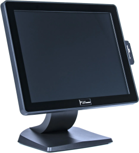 Сенсорный POS монитор POScenter EVA-150 Lite (15", 4:3, P-CAP, 1024х768, VGA, USB, MSR) НОВЫЙ СТЕНД