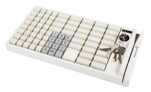 POS клавиатура программируемая Shtrih P79 (79 клавиш; PS/2; MSR123; ключ) бежевая