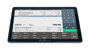 Компактный POS-терминал POScenter Wise Lite 2V2 (10.1", J4105, RAM 8Gb, M2 SSD 128Gb, WiFi, BT, АКБ) без ОС