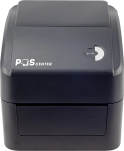 Принтер этикеток Poscenter PC-100 U (прямая термопечать, ширина ленты в диапазоне 1"- 4", USB) черный