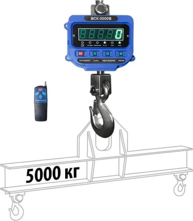 Весы крановые электронные ВЕС-СЕРВИС ВСК-5000-В