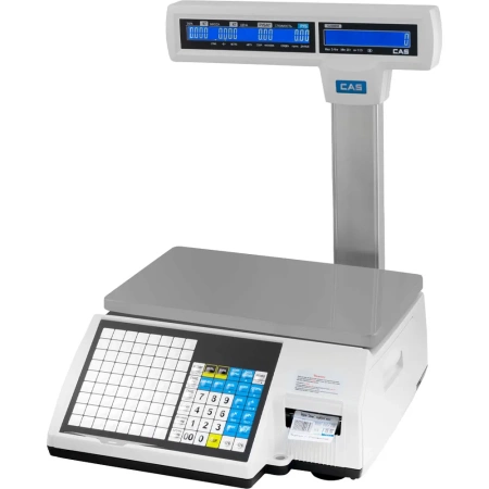 Весы торговые с печатью этикеток CAS CL5000J-15IP  (380х244)
