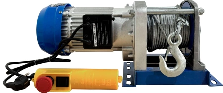 Лебедка электрическая тяговая стационарная Shtapler KCD2 (J) 500/250кг 15/30м 220В