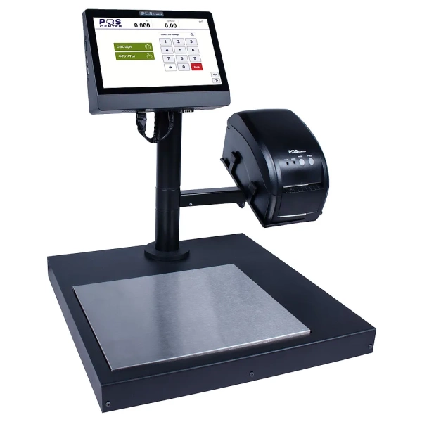 Комплекс этикетирования POScenter SMART Mini 15-2.5 (весы с чекопечатью)