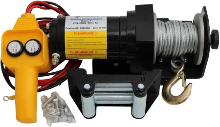 Лебедка электрическая автомобильная Shtapler P (J) (12В 2000lb 907кг/6м)
