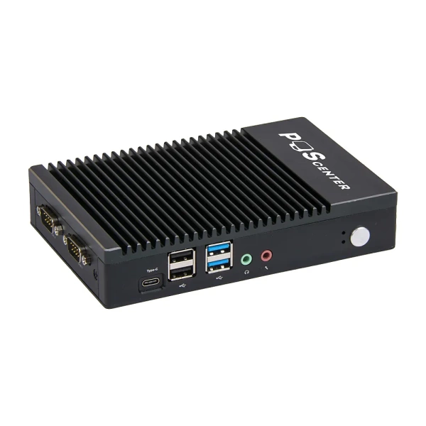 POS-компьютер POScenter BOX PC 1 (AMD A6-1450, RAM 4Gb, SSD 128Gb, Ethernet, 6хUSB, 2xCOM, VGA, HDMI) без ОС