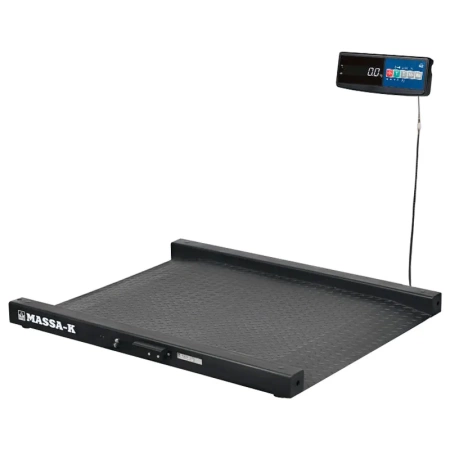 Весы платформенные низкопрофильные моноблочные МАССА-К 4D-LM-10/10-1000-A (1000х1000)