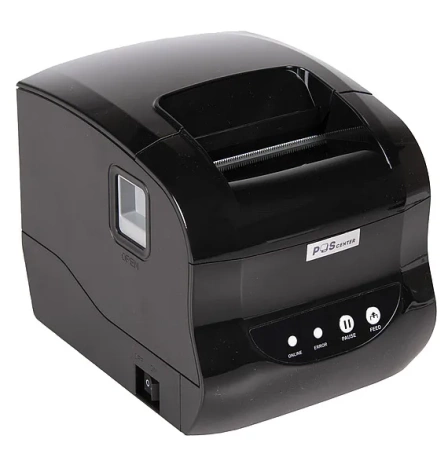 Принтер этикеток и чеков POScenter PC-365 (прямая термопечать, 3", USB) черный