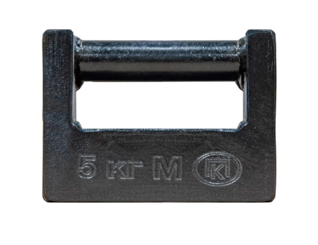 Гиря калибровочная ГО-П-5кг ПР класс точности M1