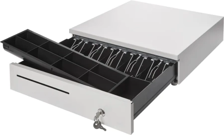 Денежный ящик PayTor HT-410P, Белый, Переходник, Epson