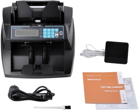 Счетчик банкнот Mertech C-4 Black