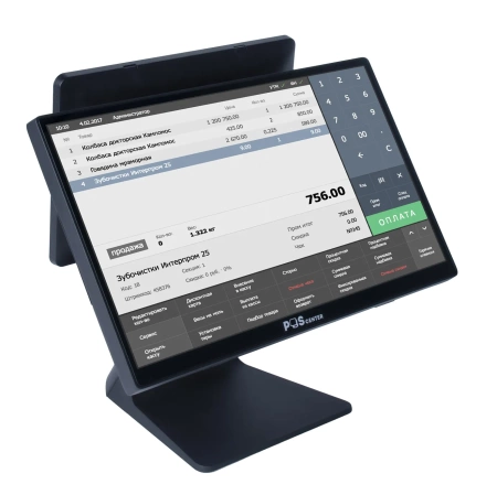 Сенсорный моноблок POScenter Platinum (15.6", P-CAP, i5-1235U, RAM 8G, SSD M.2 128G) без ОС