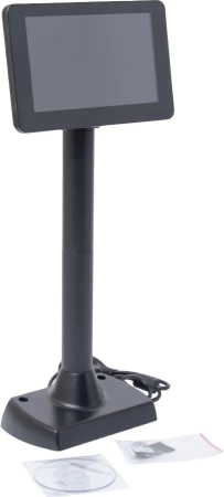 Дисплей покупателя POSCenter L716, цветной, 1024*600, USB, черный