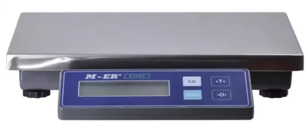 Весы M-ER 224FU-32.5 STEEL LCD USB без АКБ