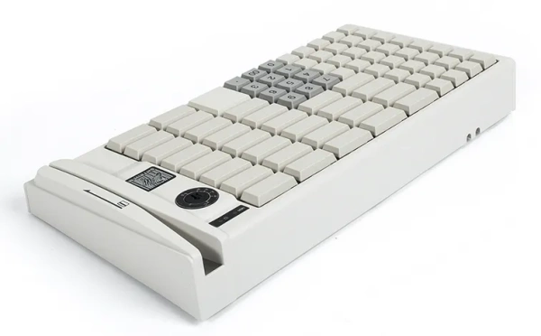 POS клавиатура программируемая Shtrih P79 (79 клавиш; PS/2; MSR123; ключ) бежевая