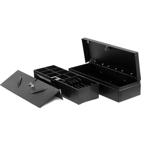 Денежный ящик PayTor FlipTop-S7 (Epson, черный, нерж. крышка)