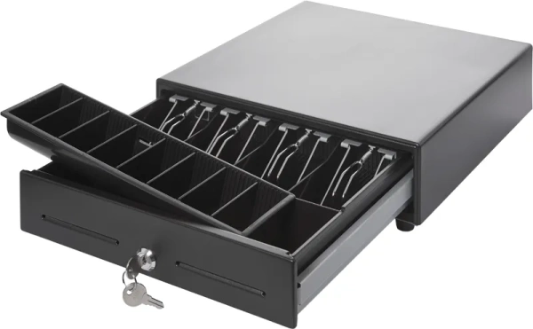 Денежный ящик PayTor HT-330S, Черный, Штрих