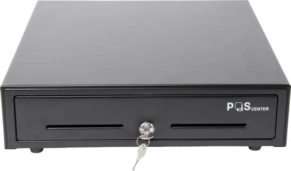 Денежный ящик POScenter 16K5 410x420x100 распайка для "ШТРИХ-М", черный