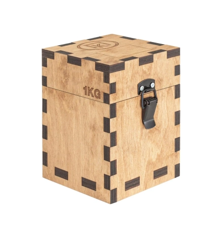 Гиря калибровочная ГО-П-1кг класс точности F1