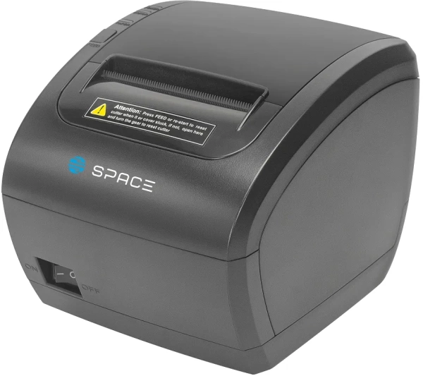 Чековый принтер SPACE Sonic V2 (80мм, 230мм/с, USB, Ethernet, черный)