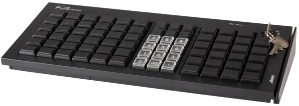 POS клавиатура программируемая POScenter S77A, черная