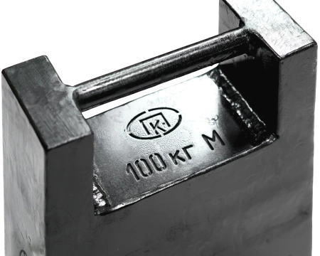 Гиря калибровочная ГО-П-100кг П класс точности M1