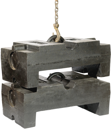 Гиря калибровочная ГО-П-500кг П класс точности M1