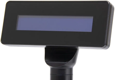 Дисплей покупателя POScenter PCP220 черный, подставка, USB кабель 3.0 м, PL2303GS, версия 25, защита от напряжения SMAJ5.0