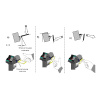 Весы платформенные моноблочные МАССА-К 4D-PМ-15/15-1500-RP (1500х1500)