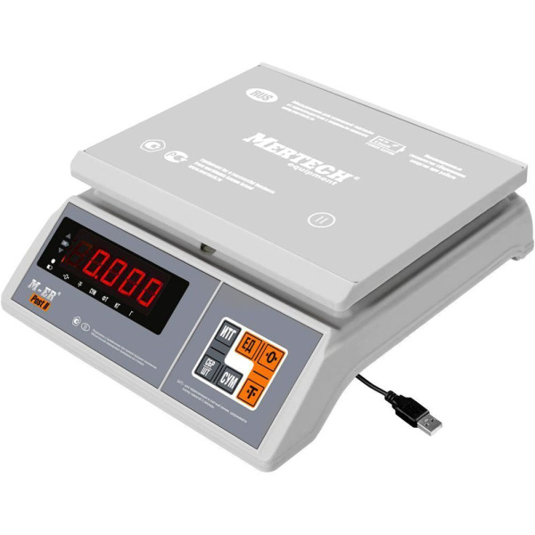Весы MERCURY M-ER 326AFU-32.1 LED с USB COM