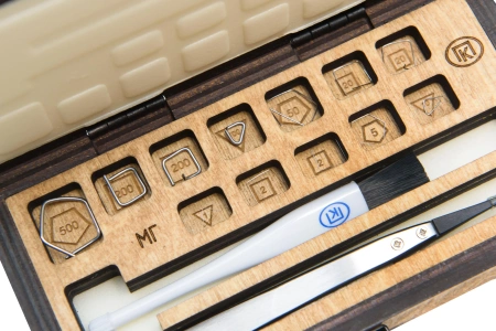 Набор гирь ГО-ПН-1мг-500мг класс точности F1