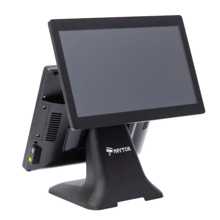 Сенсорный терминал PayTor Falcon Lite V2, 15", J4125, 4/128 ГБ, без ридера, черный, без ОС