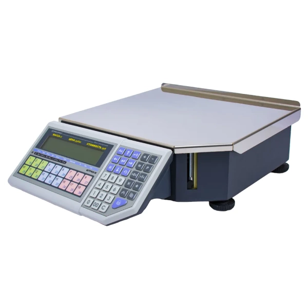 Весы с печатью этикеток ШТРИХ-ПРИНТ ФI 15-2.5 Д2И1 (v.4.5) (2Мб) (ГОСТ OIML R76-1-2011)