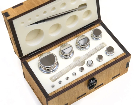 Набор гирь ГО-ПН-1мг-500г класс точности F2