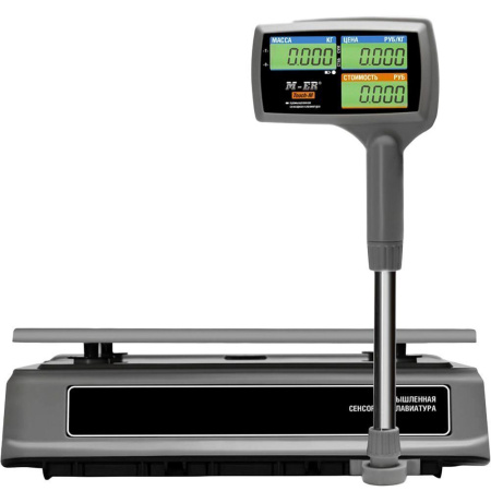 Весы торговые M-ER 328ACPX-15.2 LCD "TOUCH-M" c RS 232 и USB