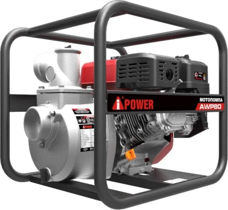 Бензиновая мотопомпа для чистой воды A-iPower AWP80