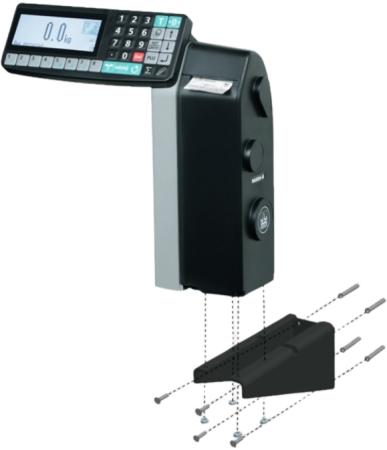 Весы платформенные моноблочные МАССА-К 4D-PM-15/12-1500-RL (1500х1000)
