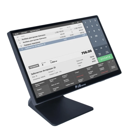 Сенсорный моноблок POScenter Platinum (15.6", P-CAP, i5-1235U, RAM 8G, SSD M.2 128G) без ОС