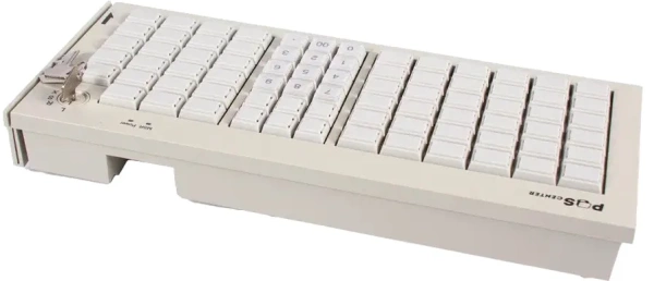 POS клавиатура программируемая POScenter S77A, белая