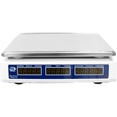 Весы торговые электронные МИДЛ МТ 6 МЖА (1/2, 230х330) «Онлайн Маркет» RS 232/USB/Wi Fi У авто