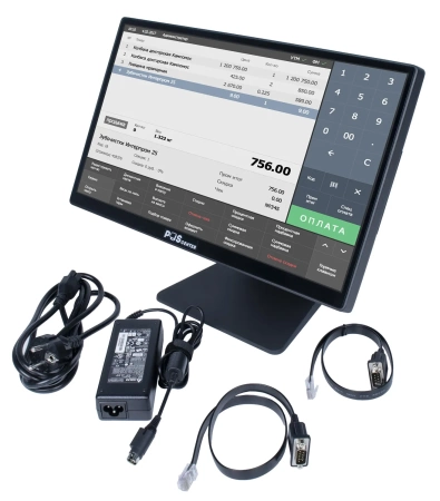 Сенсорный моноблок POScenter Platinum (15.6", P-CAP, i5-1235U, RAM 8G, SSD M.2 128G) без ОС