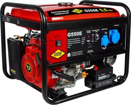 Генератор бензиновый DDE G550E